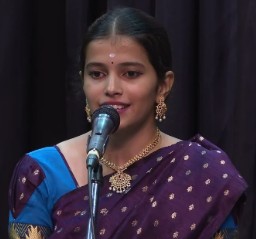 Hindu Performance Events Ragasudha Balasubramanian (Vocal - Carnatic)