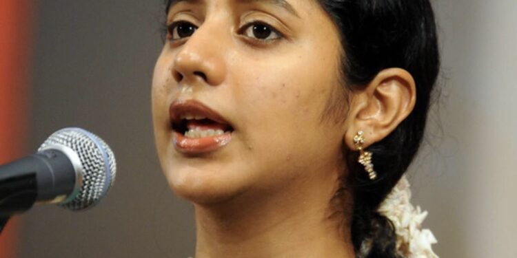 Nisha P. Rajagopalan (Vocal - Carnatic) Hindu Performance Events Nisha P. Rajagopalan (Vocal - Carnatic)