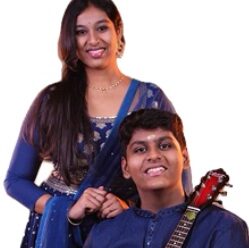 Hindu Performance Events Mandolin Siblings - Samhitha &Amp; Shreyas (Mandolin )