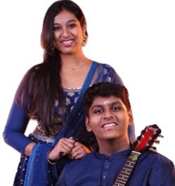 Hindu Performance Events Mandolin Siblings - Samhitha &Amp; Shreyas (Mandolin )