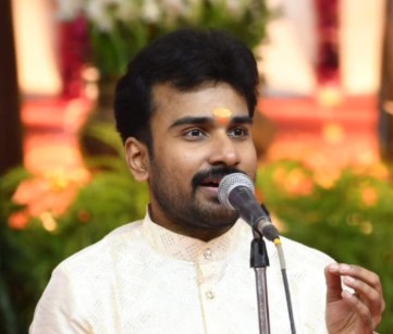 Santhosh Subramanian (Vocal - Carnatic) Hindu Performance Events Santhosh Subramanian (Vocal - Carnatic)