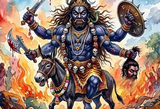 Literature Nirrti Dikpalaka Idol Form – Iconography - Decoding The South-Western Guardian In Hindu Sculpture